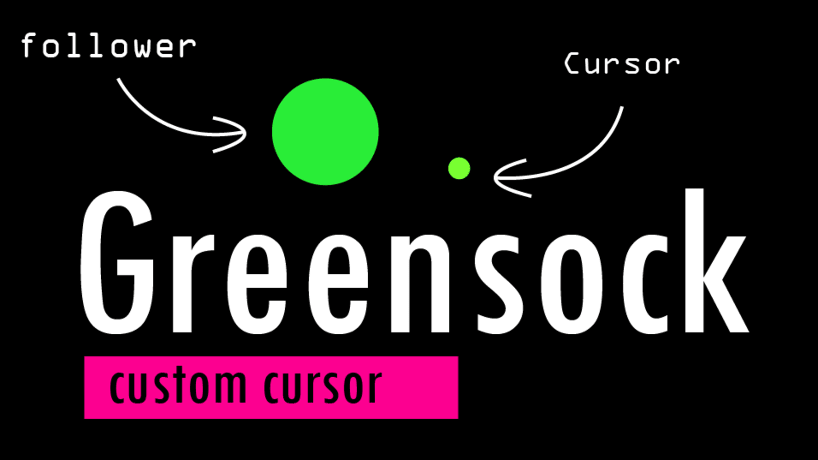 Custom Cursor With Greensock Dev Community