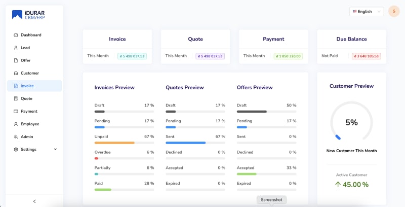 Open Source ERP CRM