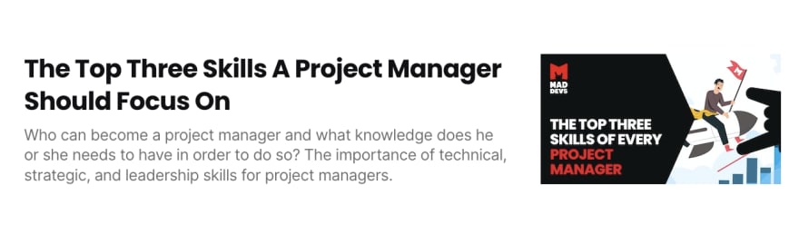 The Top Three Skills a Project Manager Should Focus On