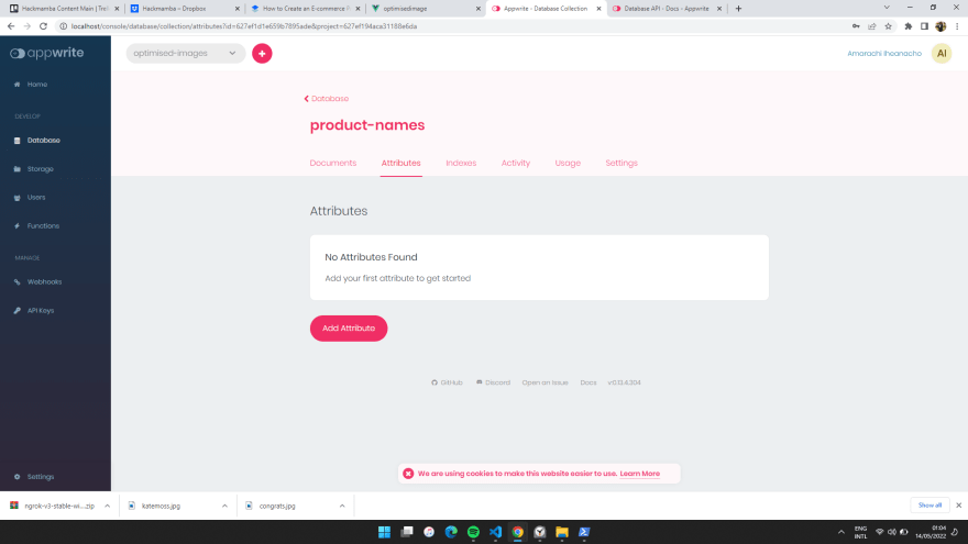 Appwrite Console