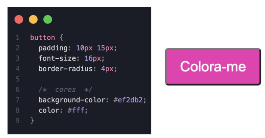 Defini O E Propriedades De Cores No Css Dev Community