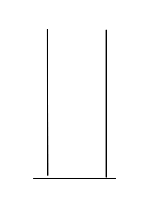 a simple vertical tube 