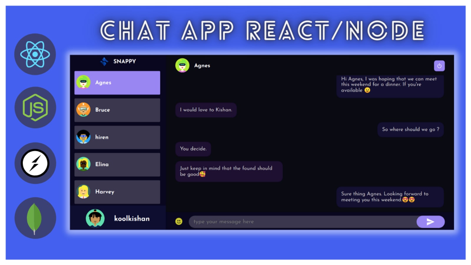 ? Chat App using React,  and  - DEV Community
