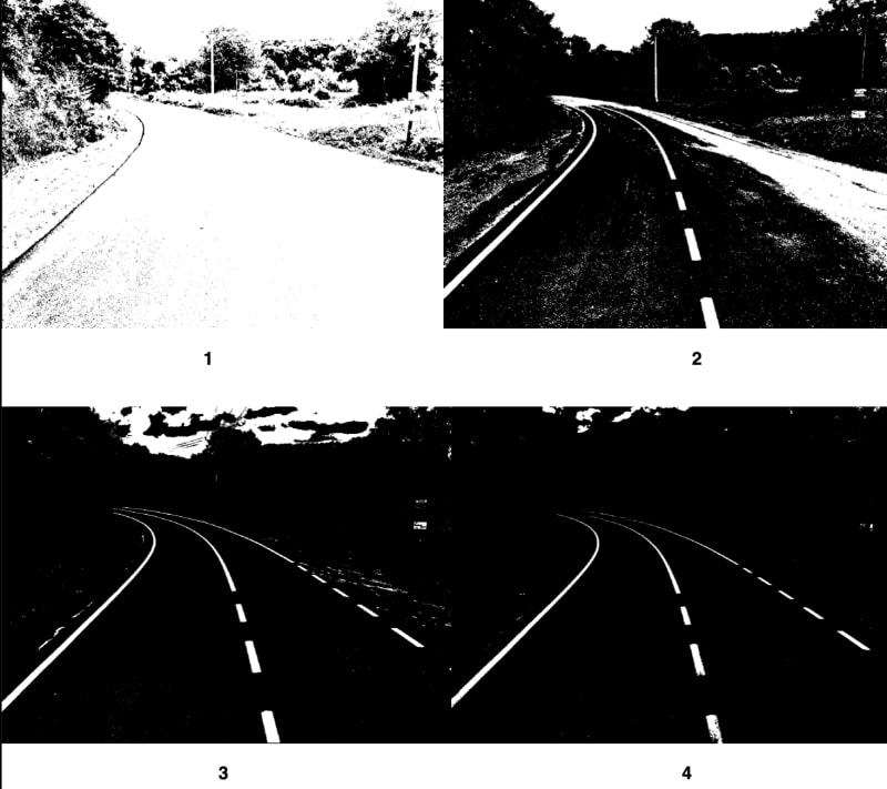Figure 3. Image with Threshold Function Applied