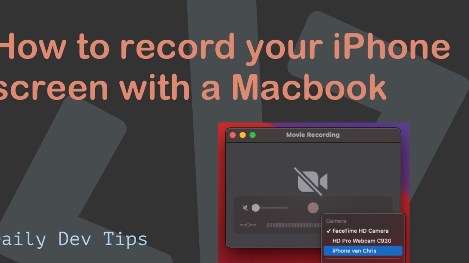 how to screen record with audio on macbook pro