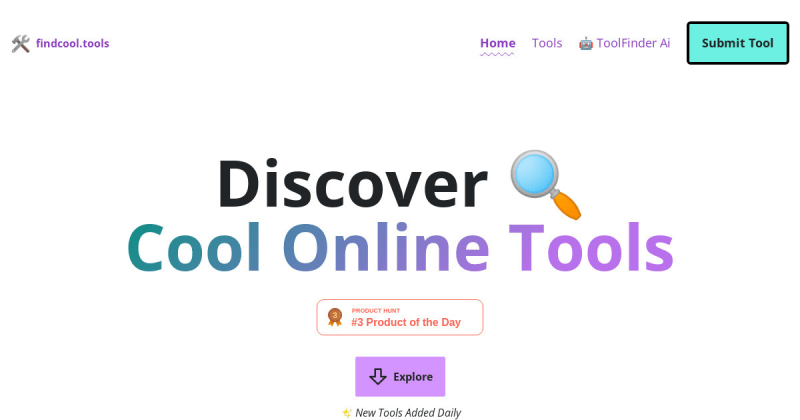 Find Cool Tools