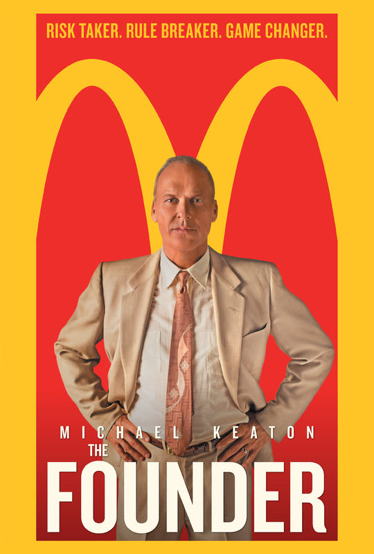 The Poster of Founder - Micheal Keaton - Justaashir