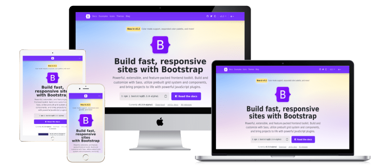 Bootstrap home