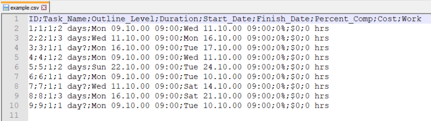 ms project convertor