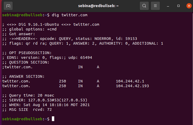 Basic networking commands in linux sciencx