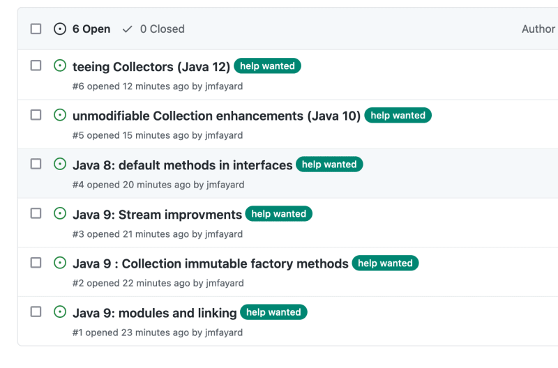 Issues_·_jmfayard_java16-playground
