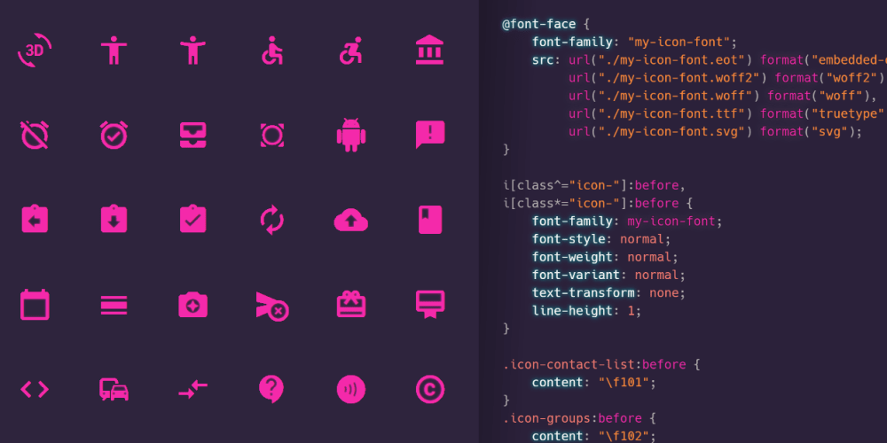 Create An Icon Web Font For Your Design System Dev Community