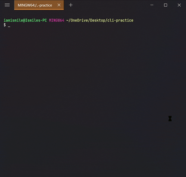 To display the content of a file!