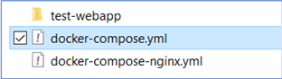 'docker-compose.yml' file for process 'test-webapp'