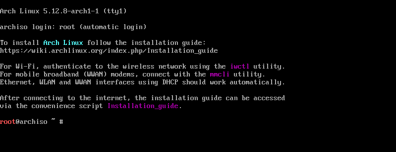 arch console