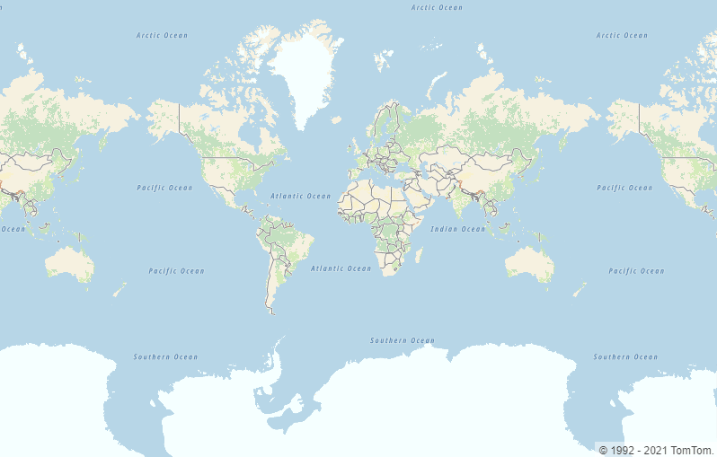 Map of the world