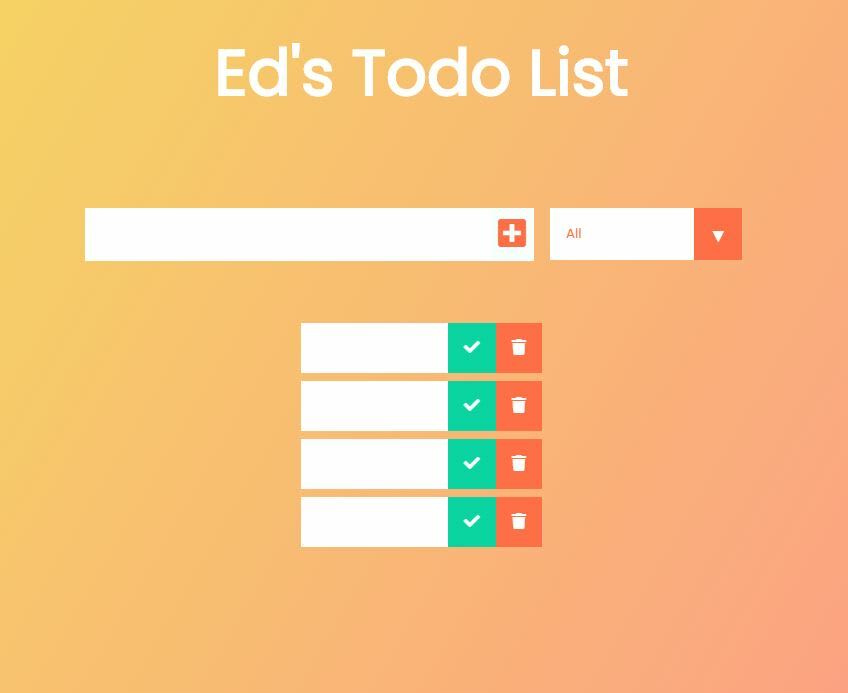 JavaScript TODO List Image