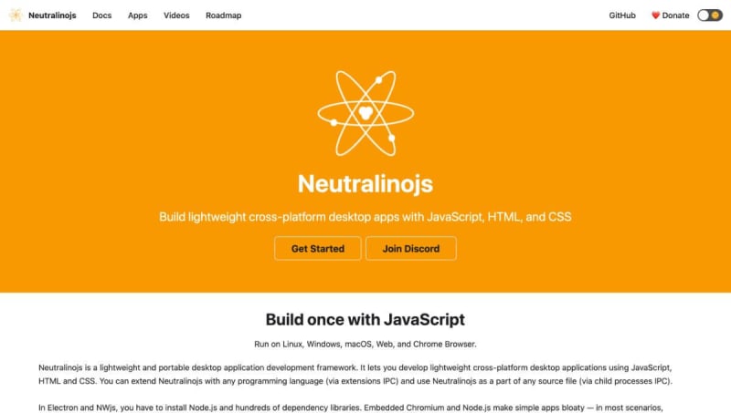 Neutralinojs