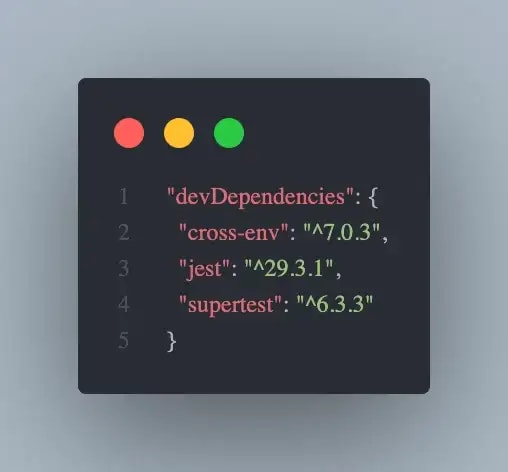 Dev Dependencies