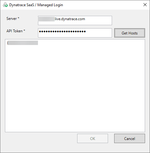 Dynatrace SaaS Integration