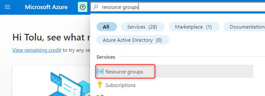 resource groups