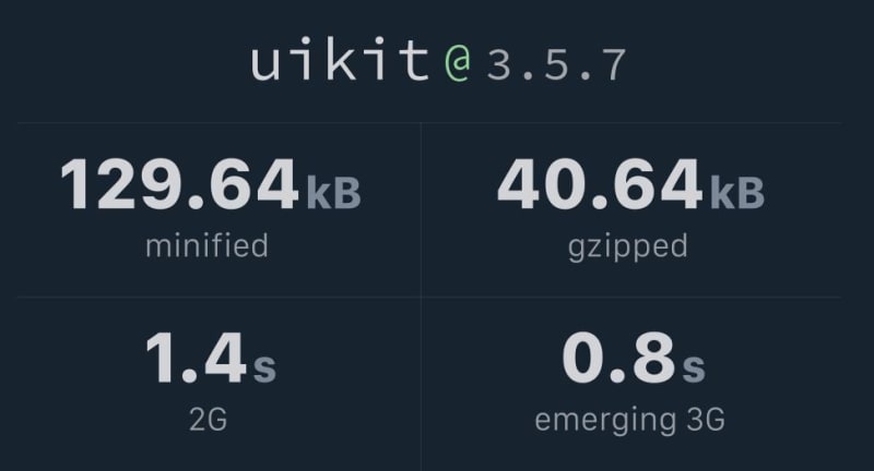 UI kit CSS Framework