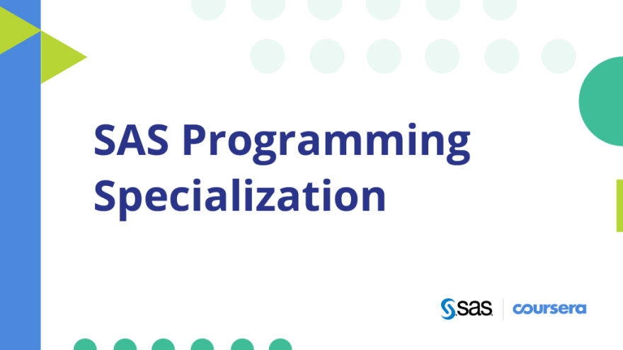 best SAS professional certificate in Coursera