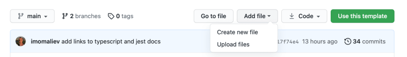 Create new file