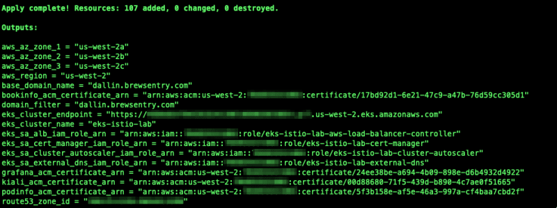 Terraform Apply