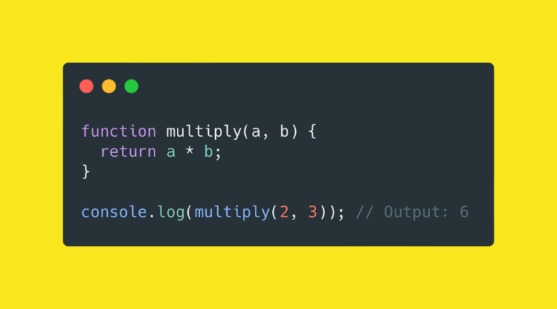 Functions and Arrow Functions