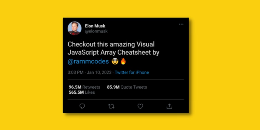 My Visual JavaScript Array Cheatsheet That Went Viral on Linkedin 🤯🔥 ...