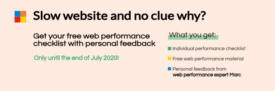 Web Performance Checklist