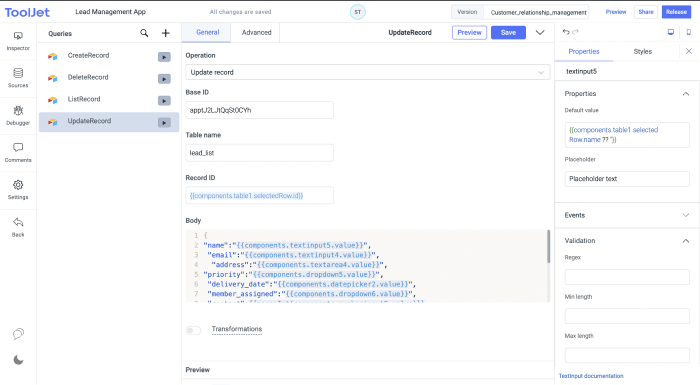 crm database in airtable for mac