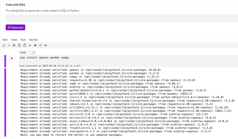 movie recommendation engine python Install numpy