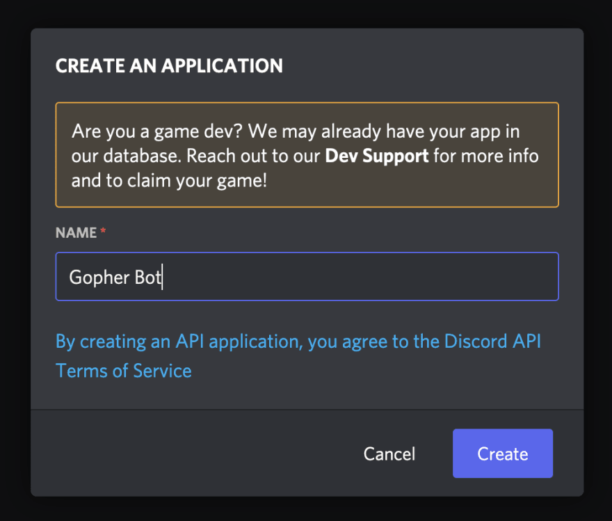 create app
