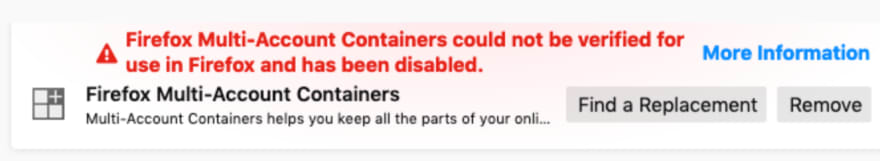 Firefox Error