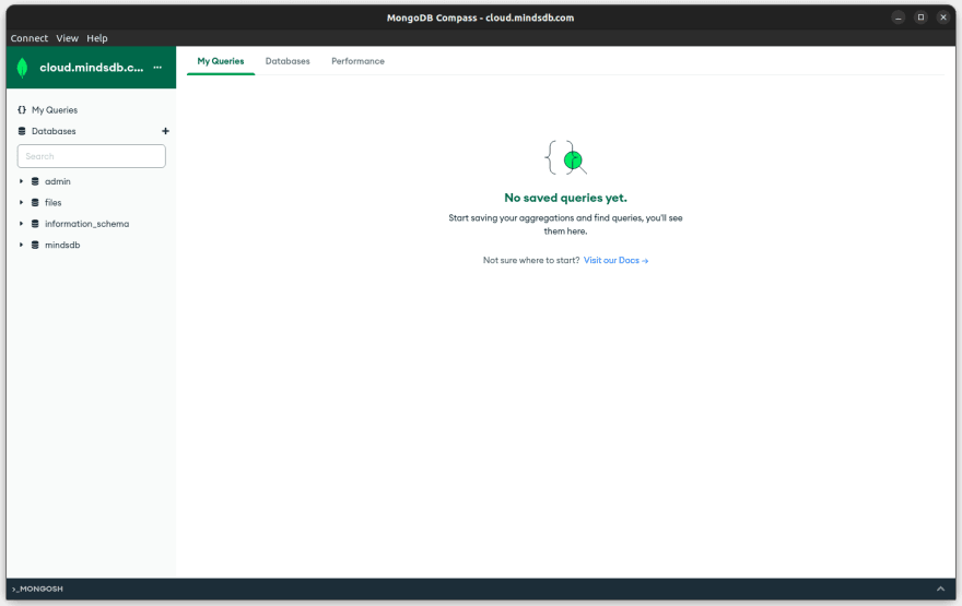 MongoDB Compass Connection