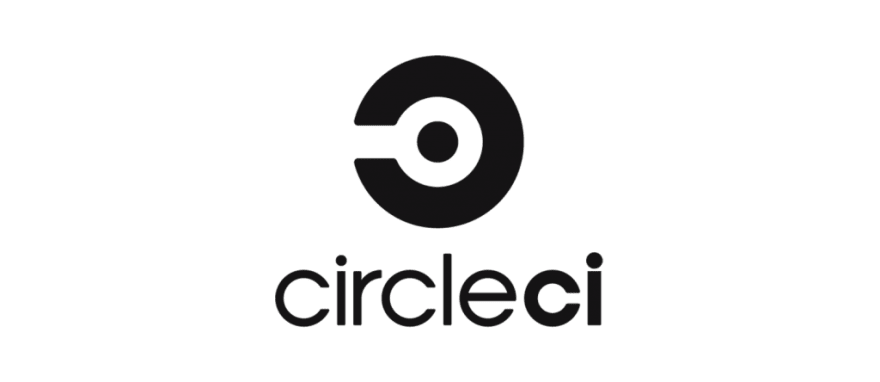 CircleCI logo black on transparency