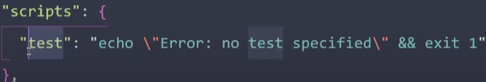 Imagen package.json