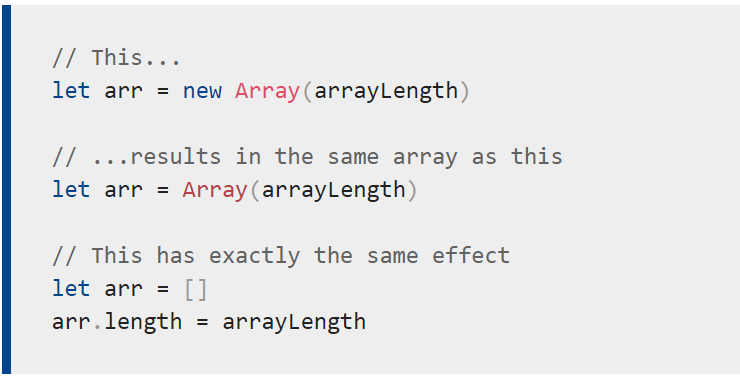 get subarray javascript