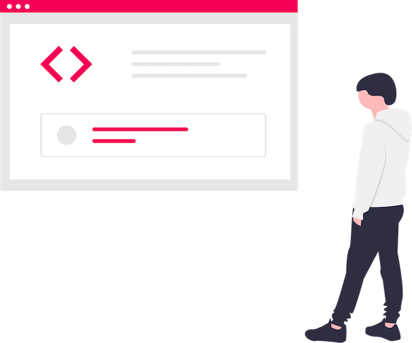 A person looking at a screen