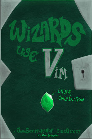 New Cover of Wizards Use VimCan't exit Vim