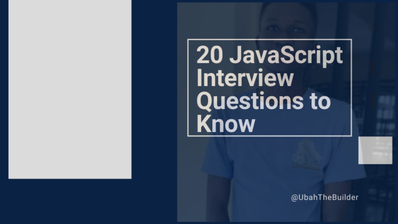 32 Javascript Tech Interview Questions