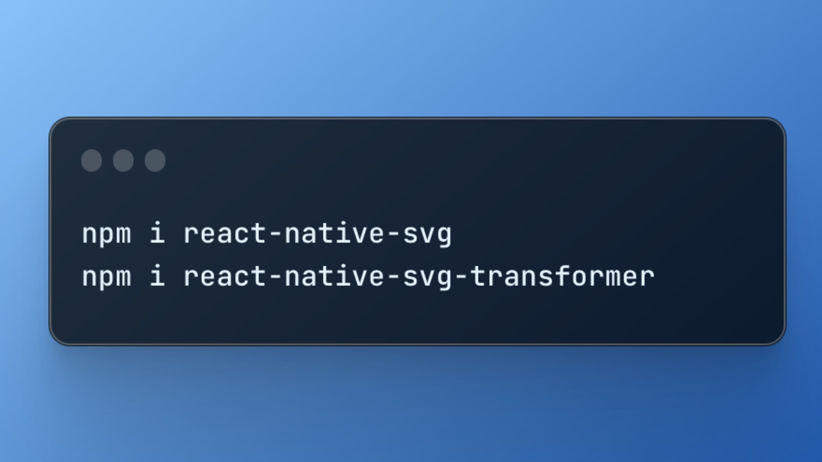Sử dụng SVG trong React Native: Đang tìm cách để sử dụng thiết kế SVG trong ứng dụng React Native của bạn? Sử dụng SVG trong React Native là giải pháp hoàn hảo để tạo ra những thiết kế đẹp mắt và linh hoạt hơn bao giờ hết. Với tính năng này, bạn có thể tạo ra những ứng dụng ấn tượng và thu hút được nhiều người sử dụng hơn.