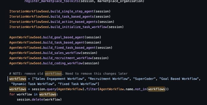Iteration Workflow Seed