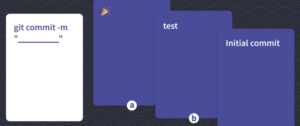 Cover image for git commit -m "_____"