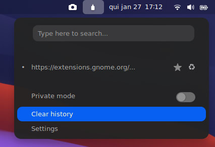 Clipboard Indicator