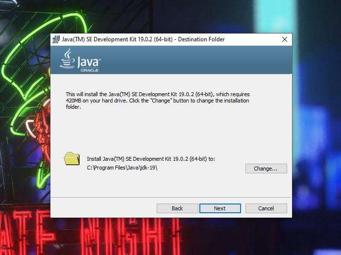 JDK 19 Installation