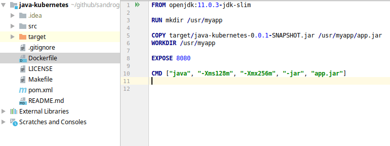 Kubernetes for Java Developers Creating a docker image DEV