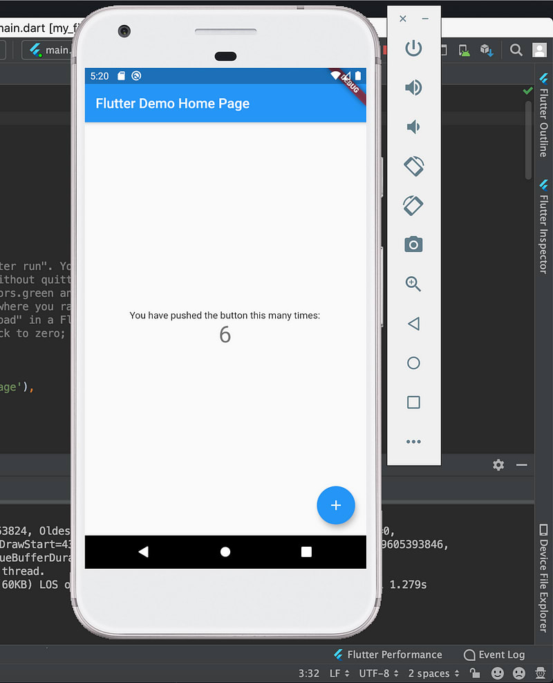 Flutter demo